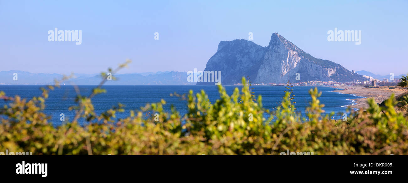 Felsen von Gibraltar, Spanien Stockfoto