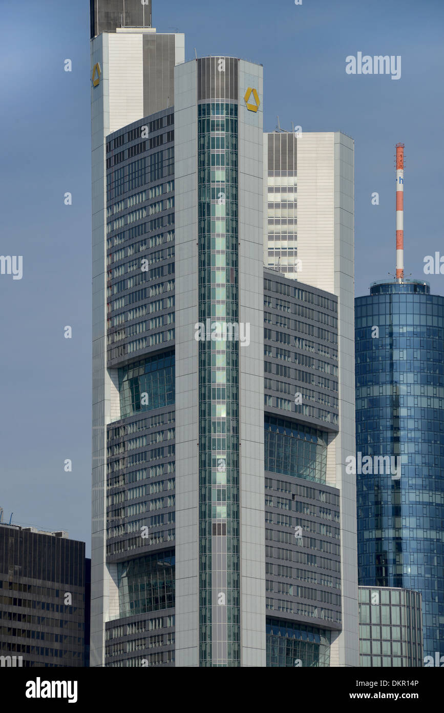 Commerzbank-Tower, Große Gallusstrasse, Frankfurt Am Main, Hessen, Deutschland Stockfoto