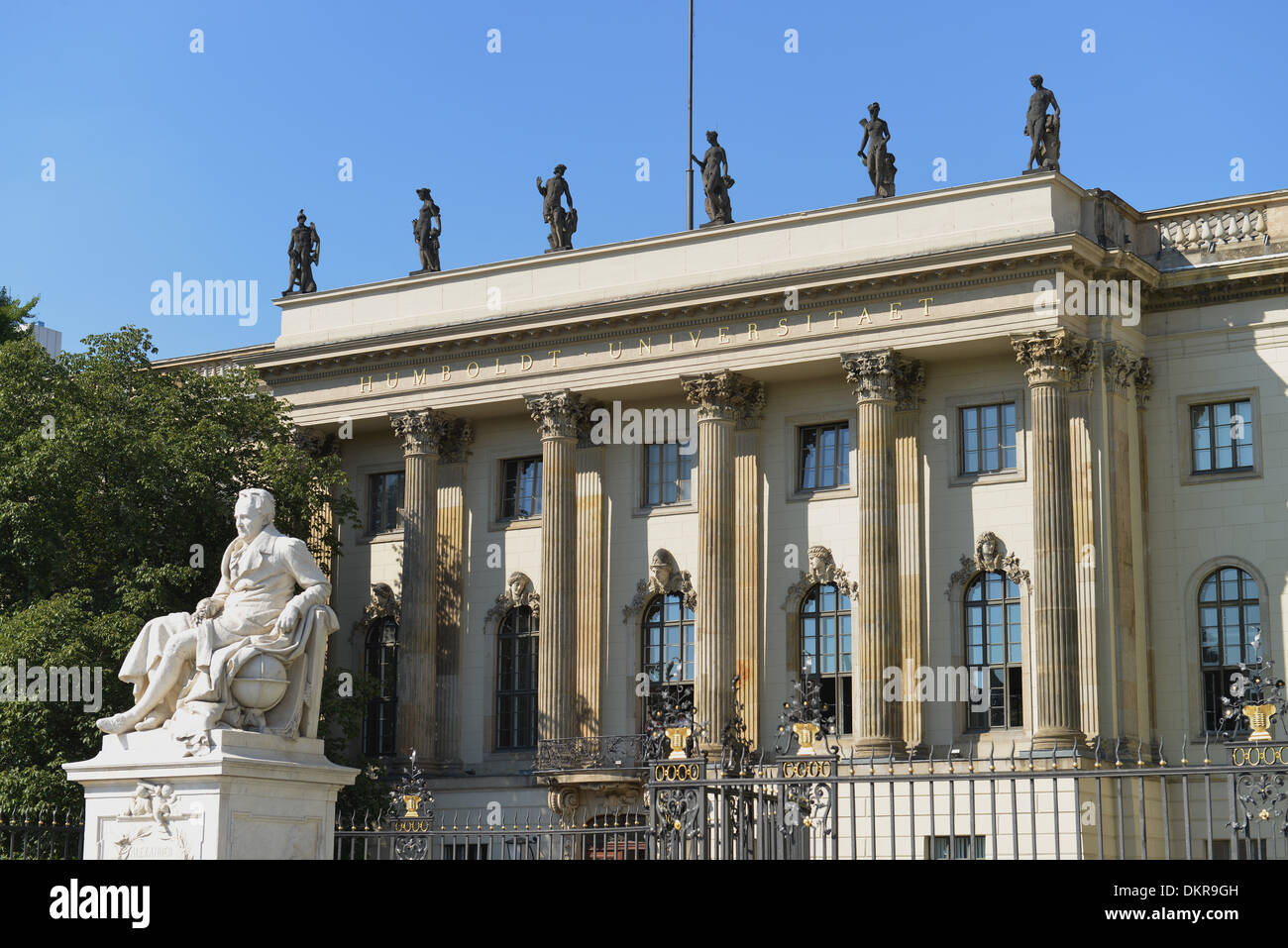 Humboldt-Universität, Unter Den Linden, Mitte, Berlin, Deutschland / Universität Stockfoto