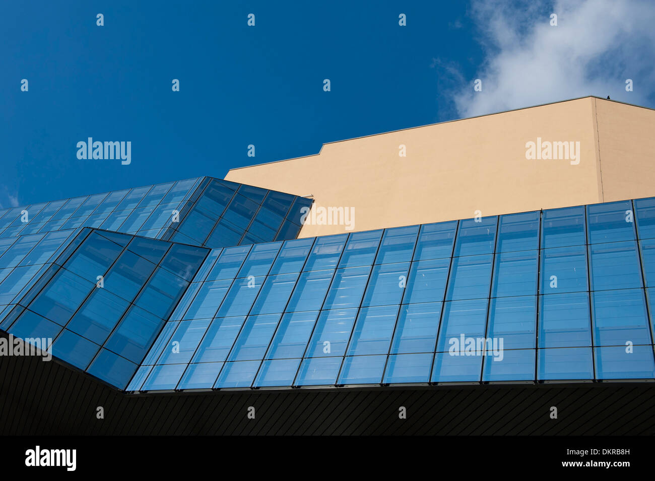 Schweiz, Europa, Stadt, Stadt, Haus, Haus, Gebäude, 2M2c, Musik, Center, Centre, Convention, Montreux, Waadt Stockfoto