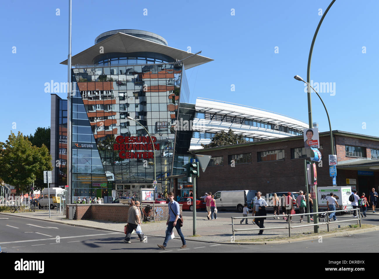 Gesundbrunnen-Center, Badstrasse, Gesundbrunnen, Berlin, Deutschland Stockfoto