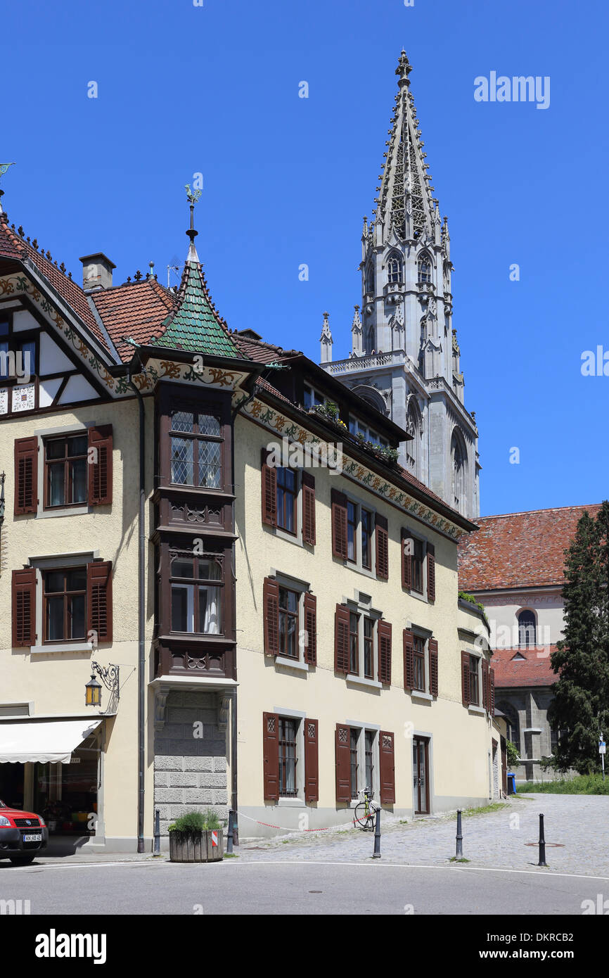 Konstanz Pfalzgarten Münster Unserer Lieben Frau Stockfoto