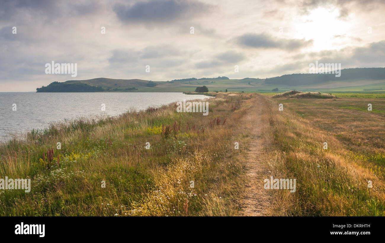 Küste bei Groß Zicker, Gager, Halbinsel Moenchgut, Insel Rügen, Mecklenburg-Vorpommern, Deutschland Stockfoto