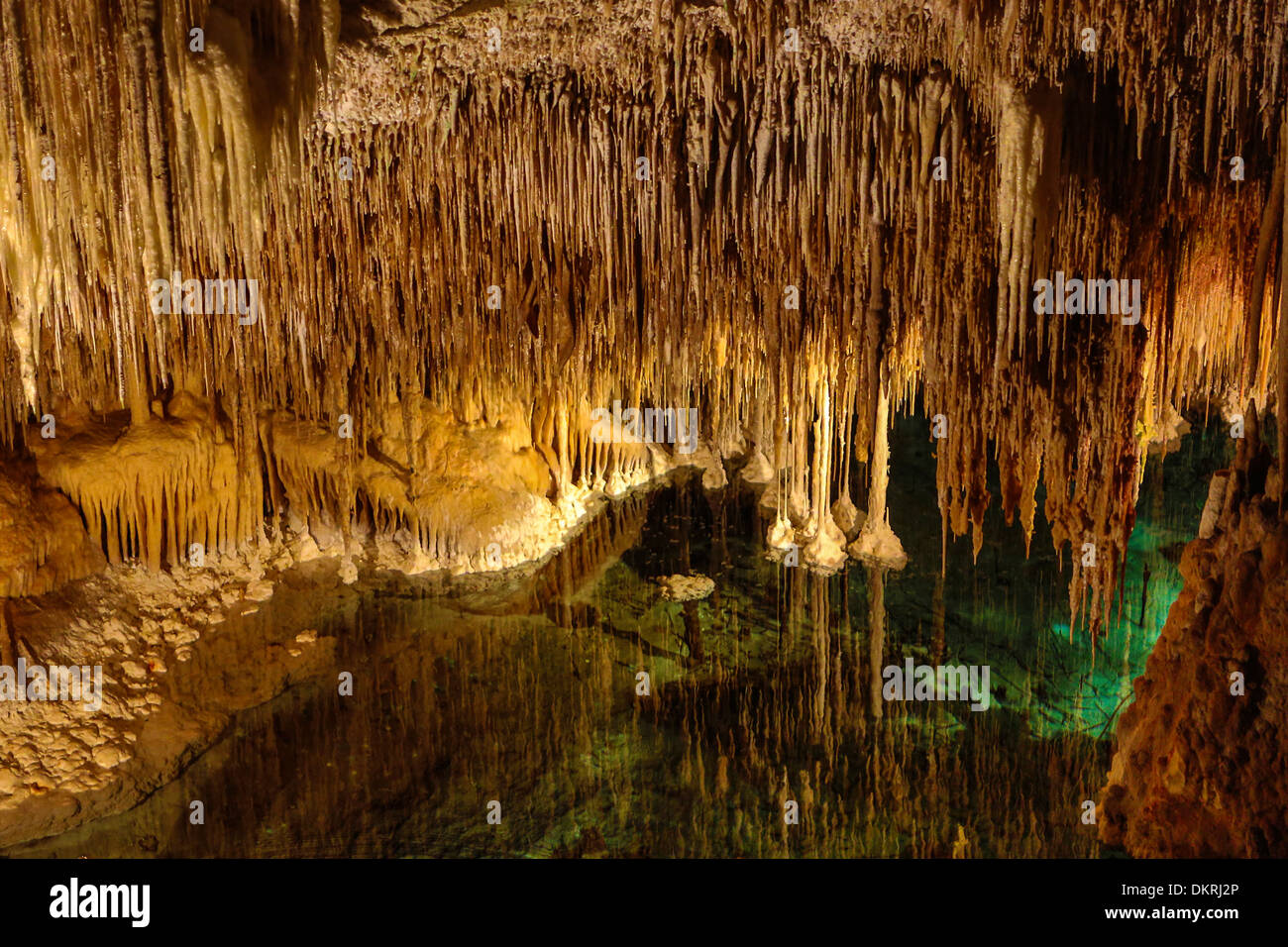 Höhlen, Drach, Mallorca, Balearen, Porto Cristo, Attraktion, Höhle, berühmte, island, Spanien, Europa, Tourismus, Natur, Reisen Stockfoto