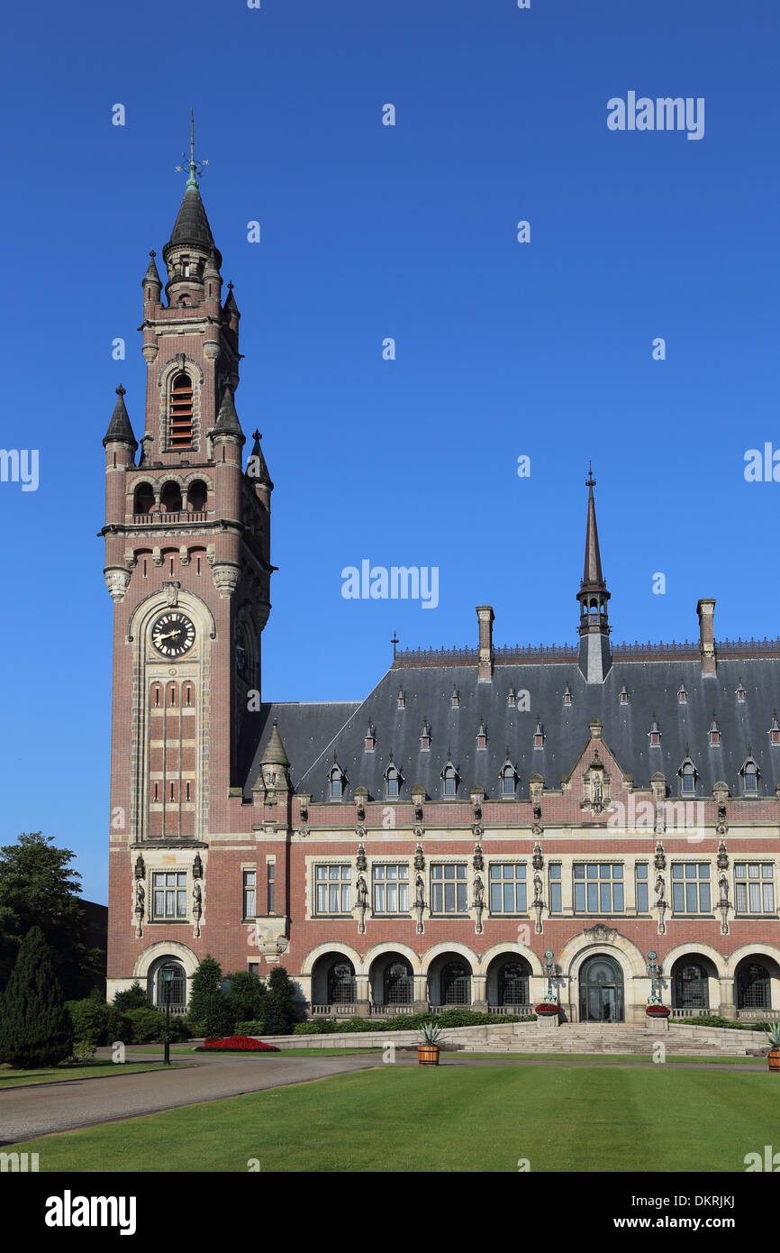 den Haag Niederlande Peace Palace Park Stockfoto