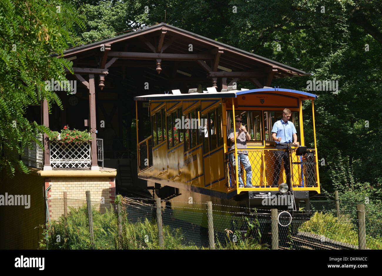 Nerobergbahn, Wiesbaden, Hessen, Deutschland Stockfoto