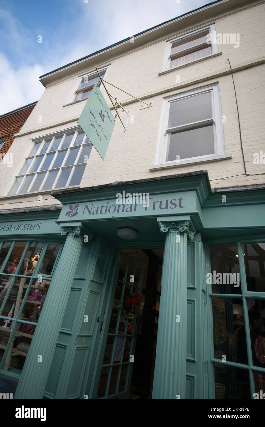 National Trust Geschenk Geschäfte Geschäfte Eigenschaft Eigenschaften Salisbury Stockfoto