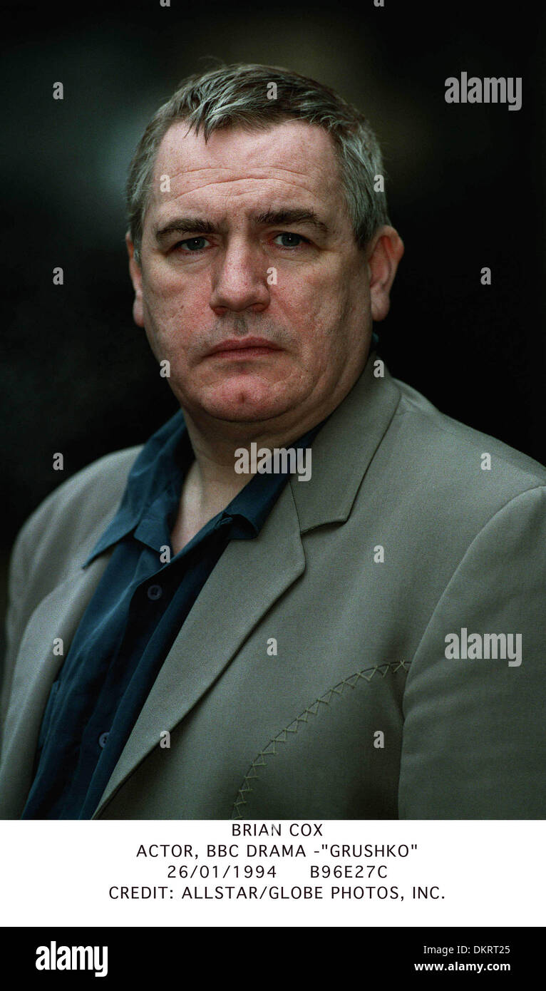 Brian Cox Schauspieler Bbc Drama Grushko 26 01 1994 B96e27c Stockfotografie Alamy
