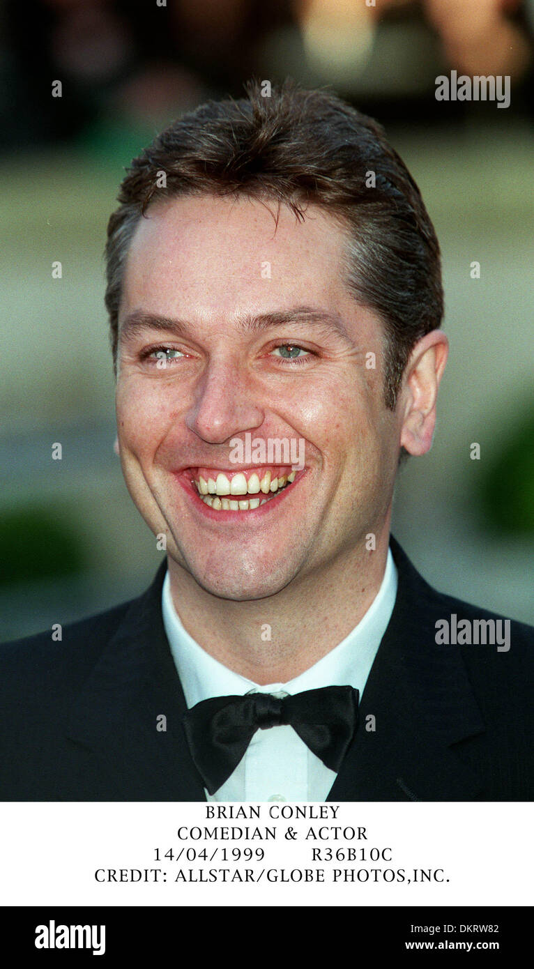 BRIAN CONLEY.COMEDIAN & ACTOR.14/04/1999.R36B10C. Stockfoto