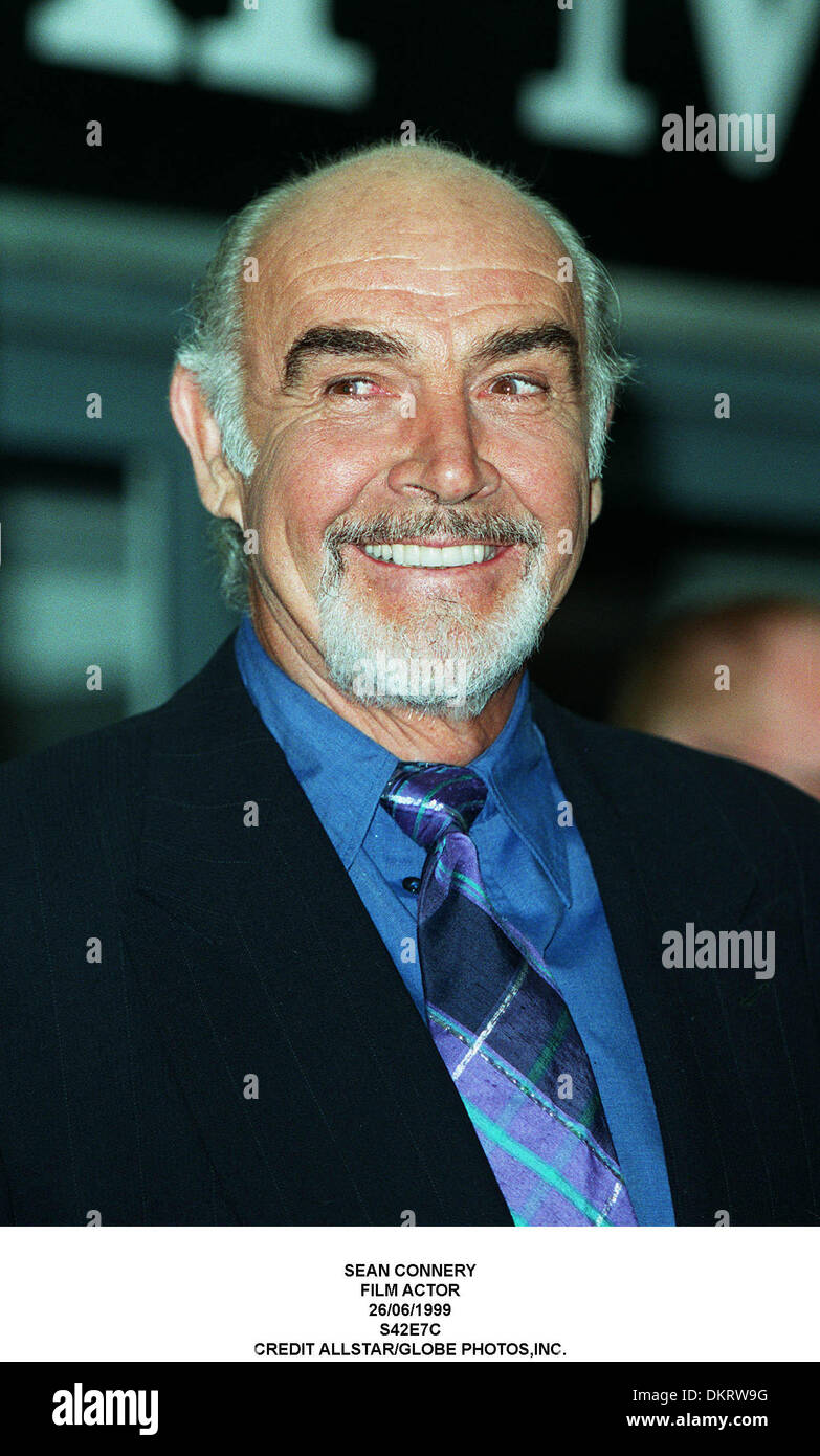 SEAN CONNERY. FILM ACTOR.26/06/1999.S42E7C Stockfoto