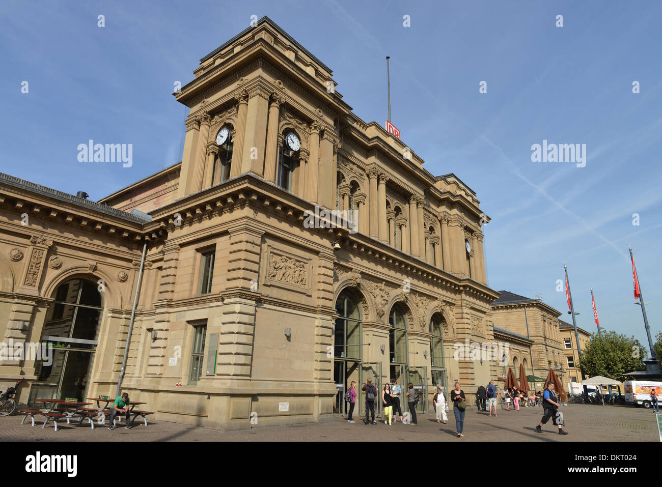 Hauptbahnhof, Mainz, Rheinland-Pfalz, Deutschland Stockfoto