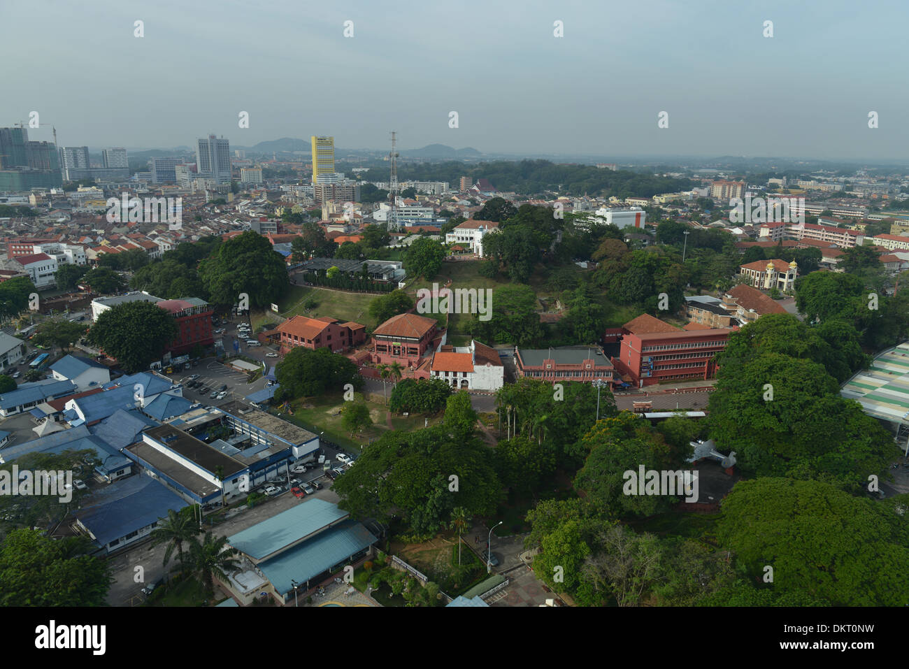 St. Pauls Hill, Melaka, Malaysia Stockfoto