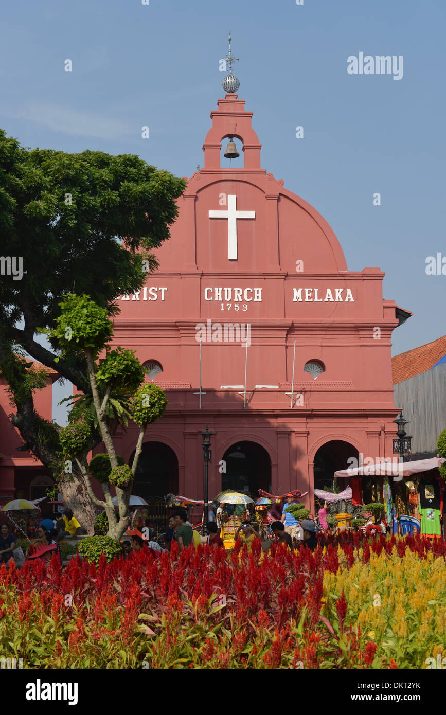 Christus-Kirche, Melaka, Malaysia Stockfoto