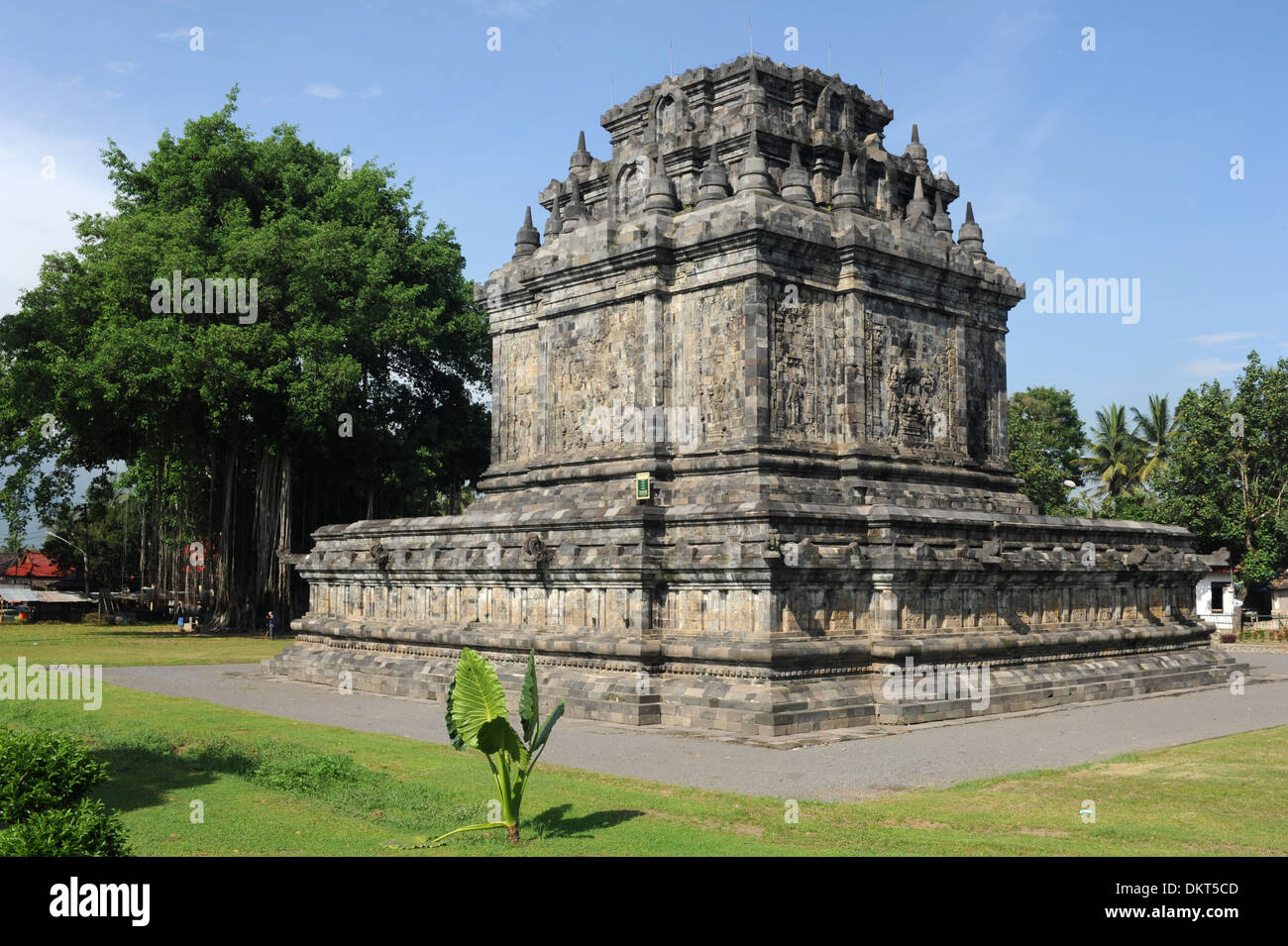 Asien, Indonesien, Java, Borobudur, Mendut, Tempel, Kultur, Buddhismus, Religion Stockfoto