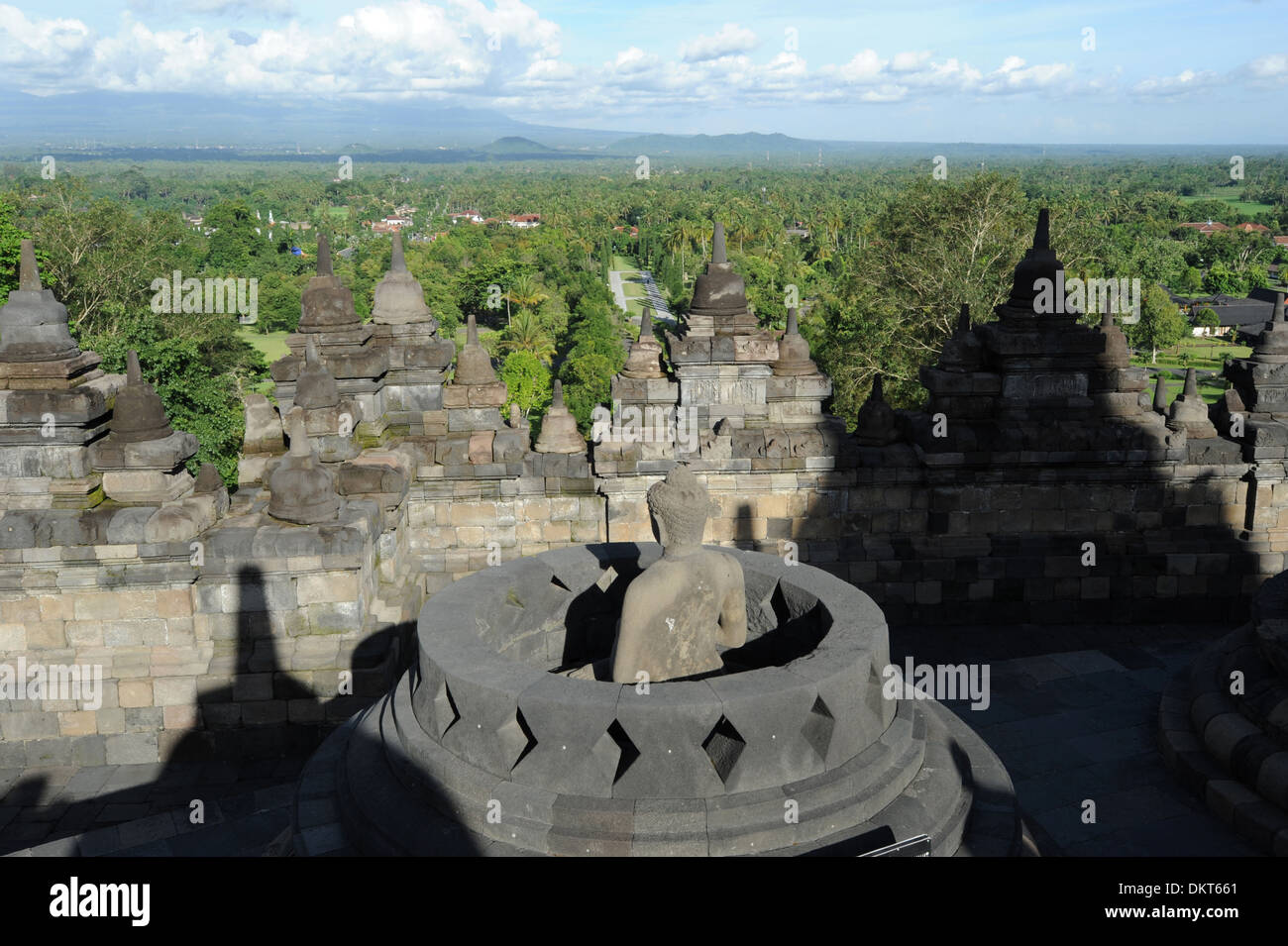 Asien, Indonesien, Java, Borobudur, Buddhismus, Tempel, Kultur, Stupa, Stockfoto