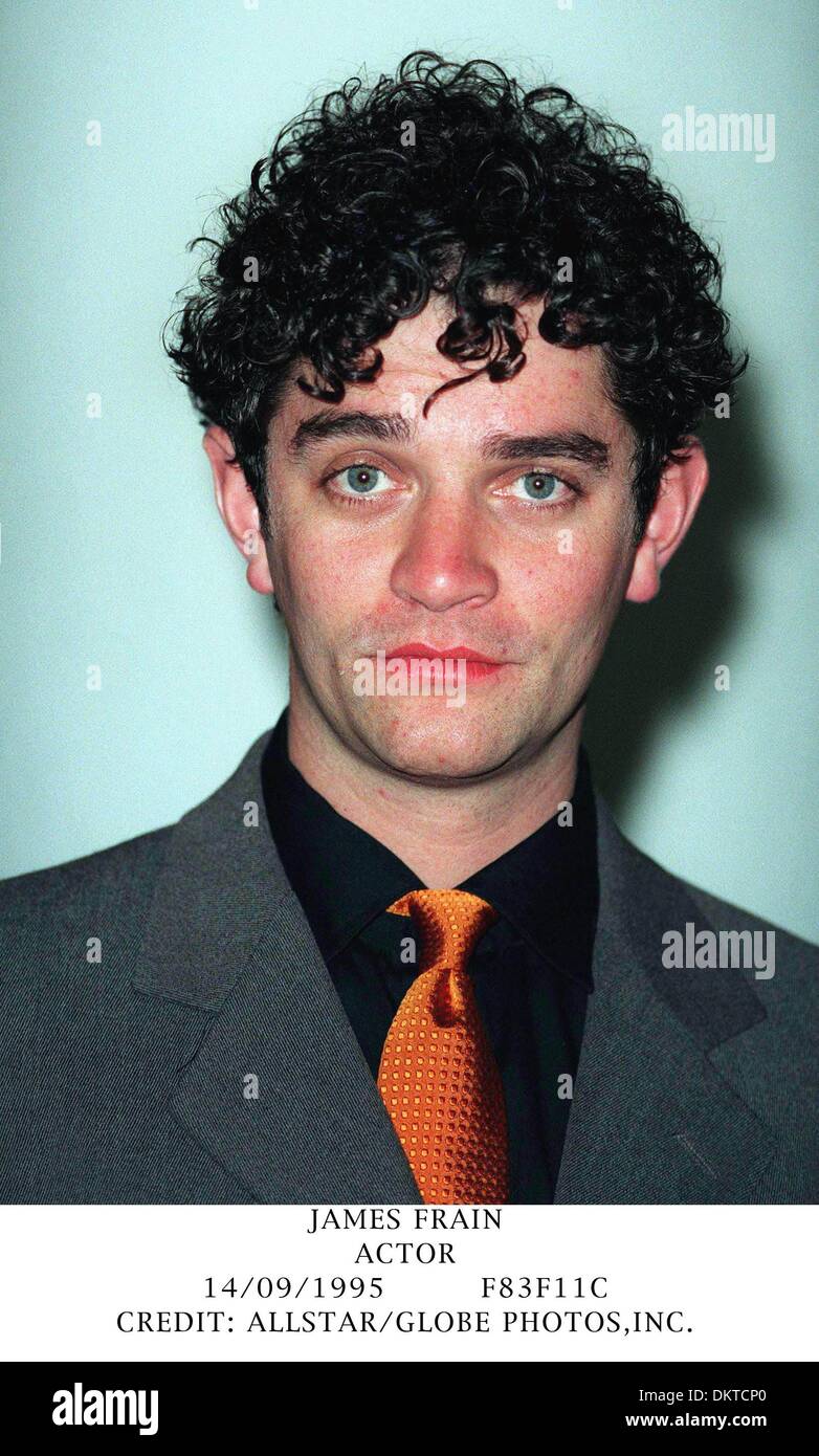 14. September 1995 - JAMES FRAIN. ACTOR.14/09/1995.F83F11C. CREDIT: (Kredit-Bild: © Globe Photos/ZUMAPRESS.com) Stockfoto