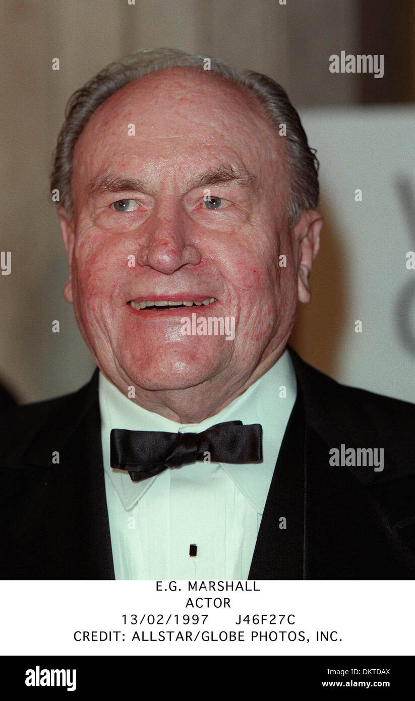 Z. B. MARSHALL. ACTOR.13/02/1997.J46F27C. Stockfoto