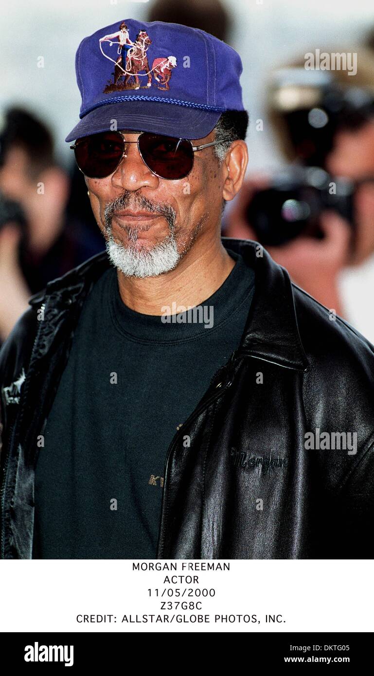 11. Mai 2000 - MORGAN FREEMAN. ACTOR.11/05/2000.Z37G8C. CREDIT: (Kredit-Bild: © Globe Photos/ZUMAPRESS.com) Stockfoto