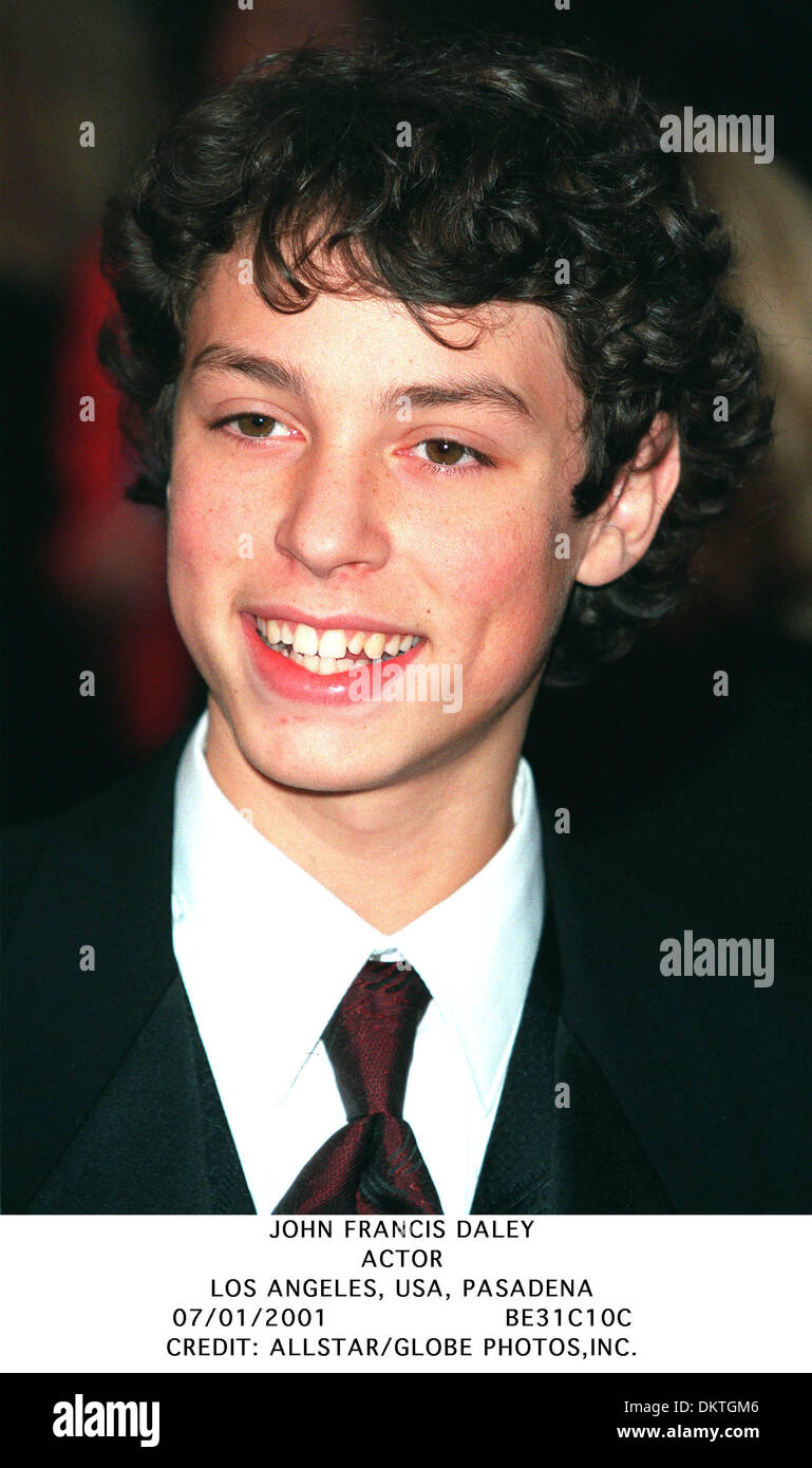 JOHN FRANCIS DALEY. SCHAUSPIELER. LOS ANGELES, USA, PASADENA.07/01/2001.BE31C10C. Stockfoto