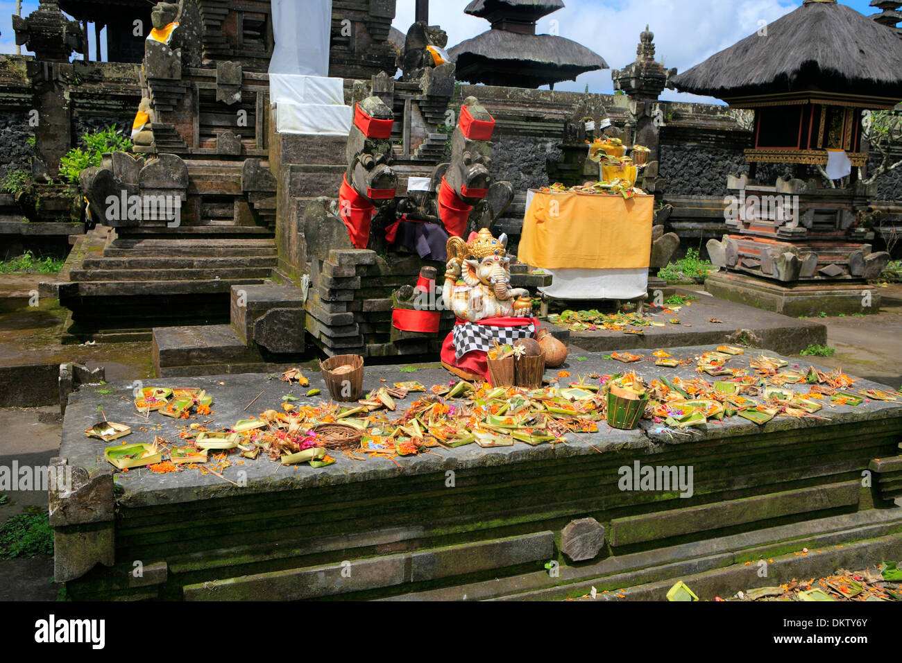 Pura Ulun Danu Batur Tempel, Kintamani, Bali, Indonesien Stockfoto