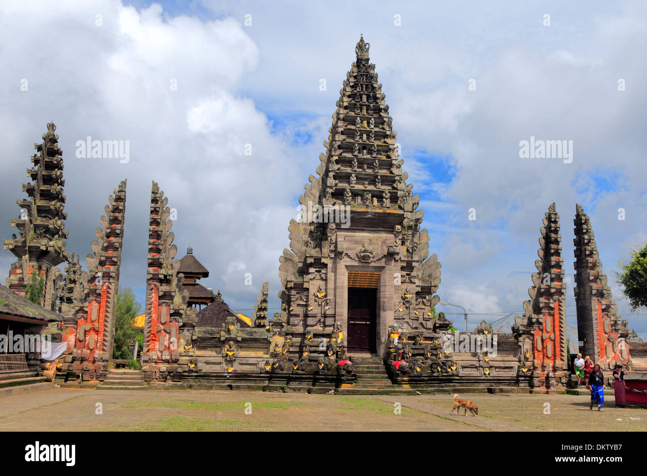 Pura Ulun Danu Batur Tempel, Kintamani, Bali, Indonesien Stockfoto