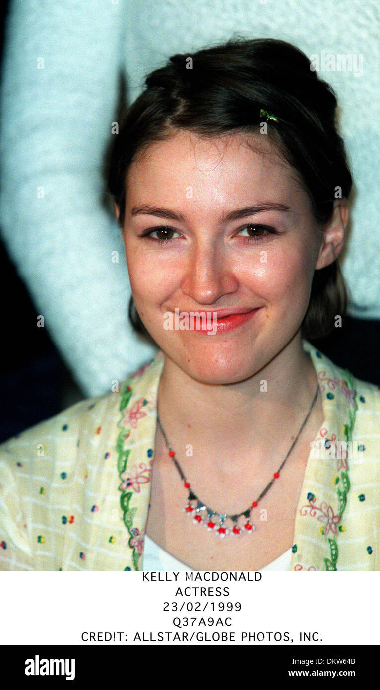 KELLY MACDONALD. ACTRESS.23/02/1999.Q37A9AC. Stockfoto