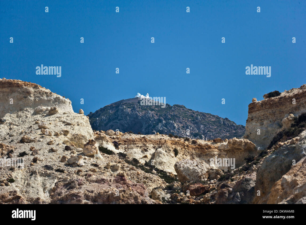 Nisyros Nissyros Berge Caldera Dodekanischen Formen Formen rock Rock formationen Griechenland Europa Hill Insel Krater Stockfoto