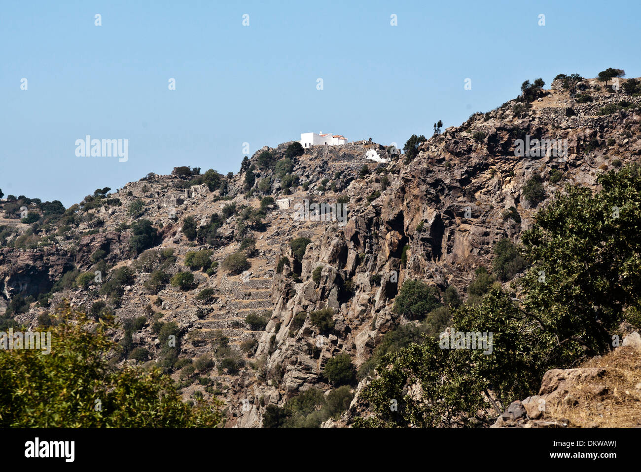 Nisyros Nissyros Berge Caldera Dodekanischen Formen Formen rock Rock formationen Griechenland Europa Hill Insel Krater Stockfoto