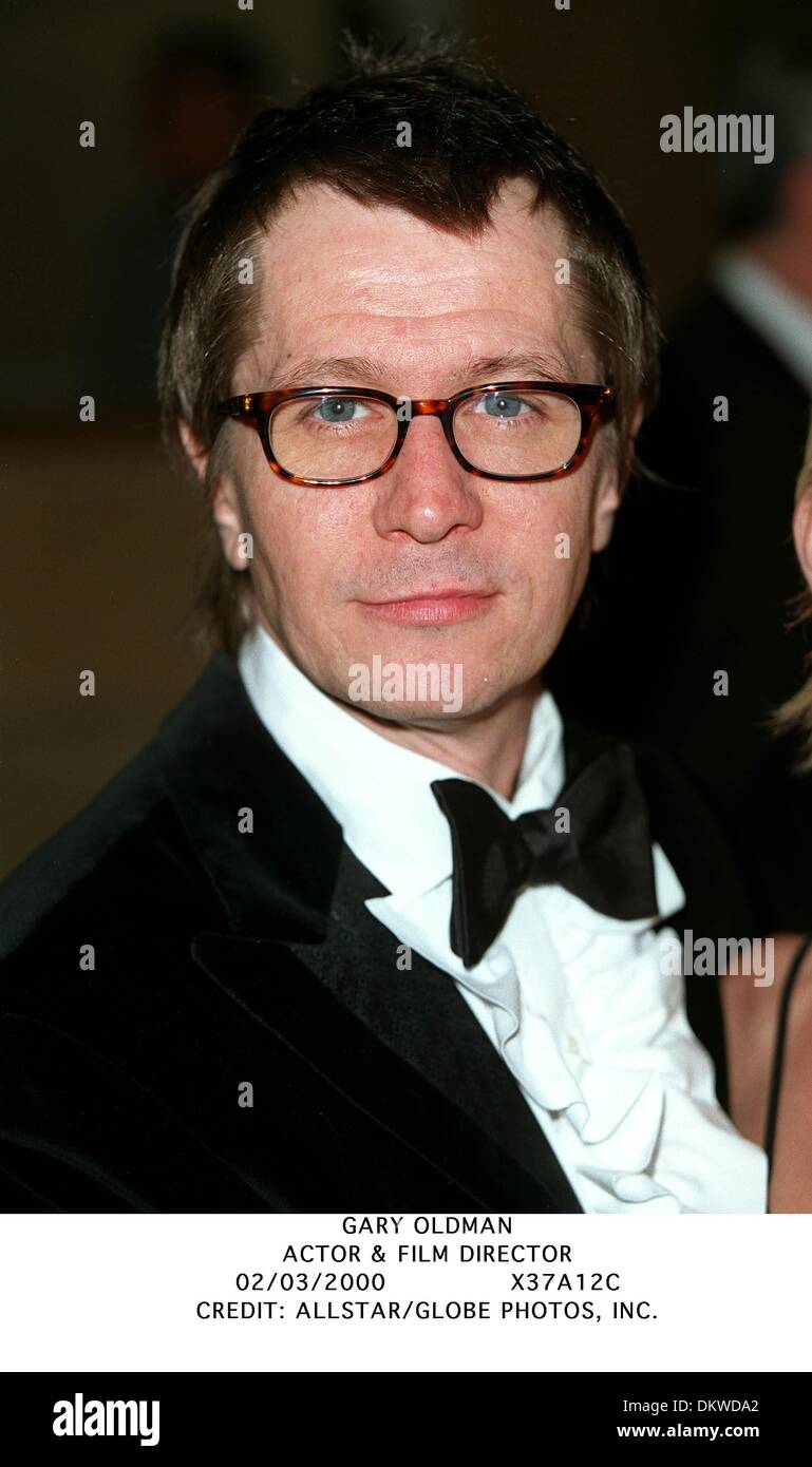 2. März 2000 - GARY OLDMAN. SCHAUSPIELER & FILM DIRECTOR.02/03/2000.X37A12C. CREDIT: (Kredit-Bild: © Globe Photos/ZUMAPRESS.com) Stockfoto