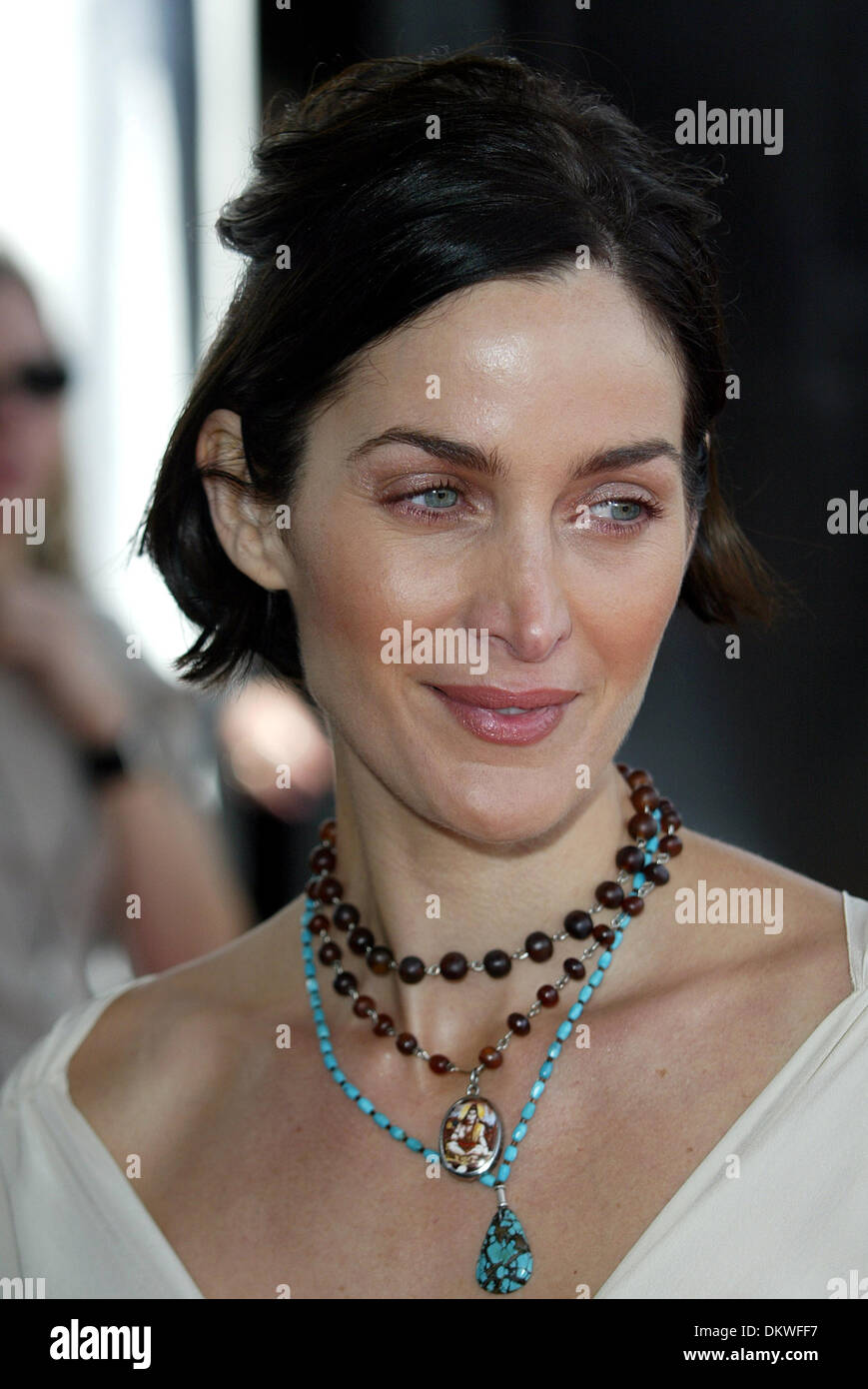 CARRIEANNE MOSS. SCHAUSPIELERIN. S, USA. STRAND VON SANTA MONICA, LOS