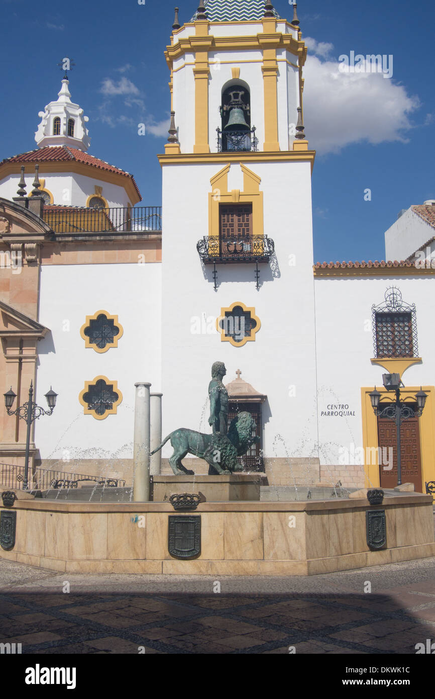 Kirche in Ronda, Andalusien, Spanien Stockfoto