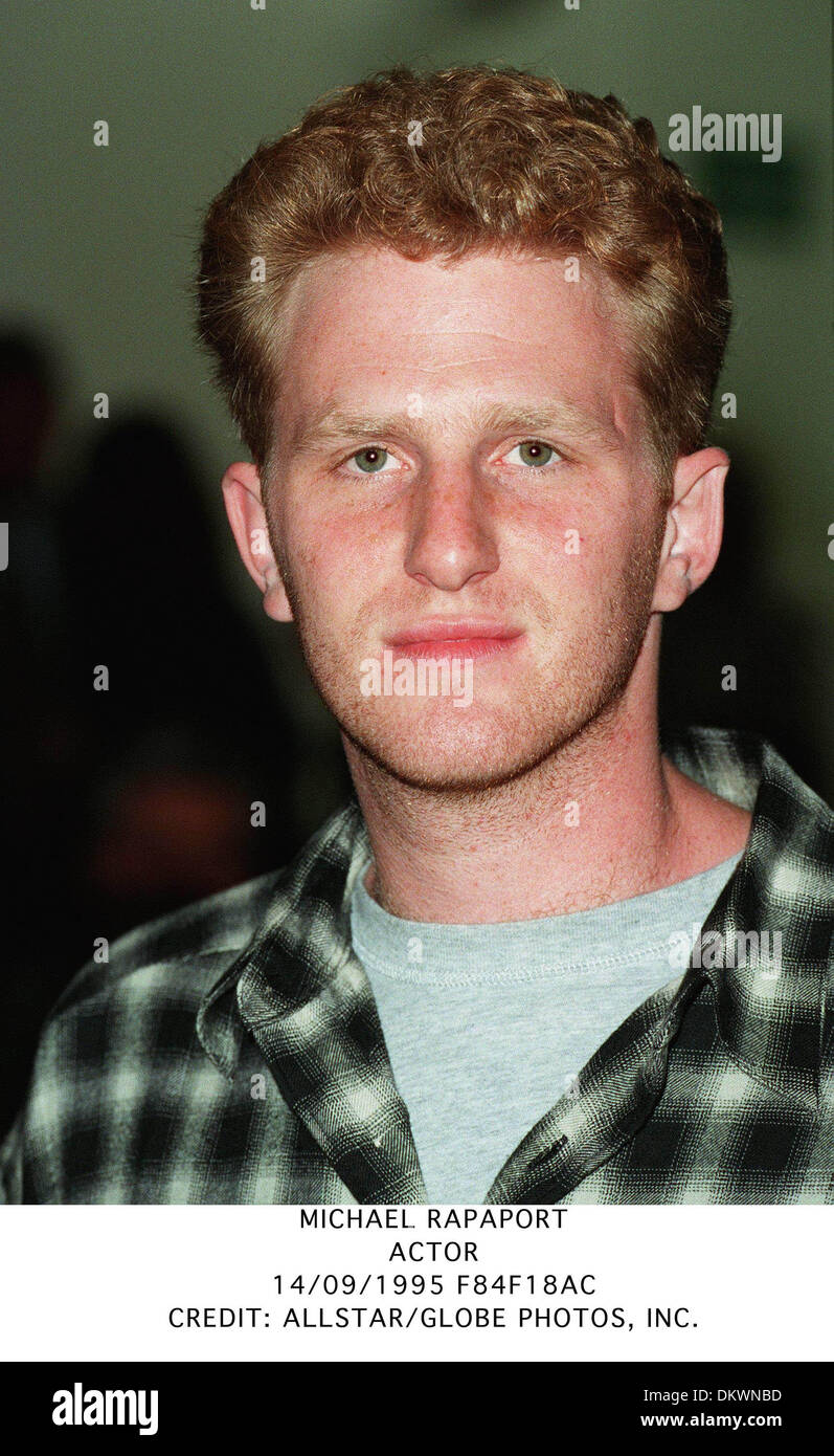 MICHAEL RAPAPORT. ACTOR.14/09/1995.F84F18AC. Stockfoto