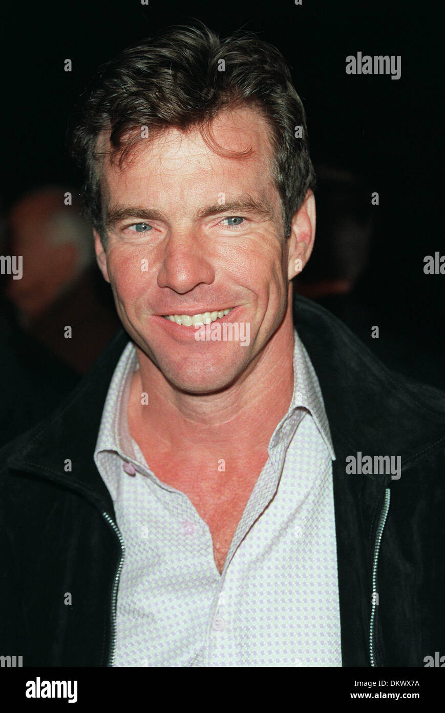 DENNIS QUAID. SCHAUSPIELER. BEVERLY HILLS, LA, USA.14/12/2000.BE5A8C. Stockfoto