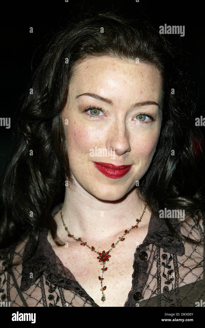 MOLLY PARKER. SCHAUSPIELERIN. SANTA MONICA, LOS ANGELES, USA.09/04/2002.LA2432. Â Stockfoto