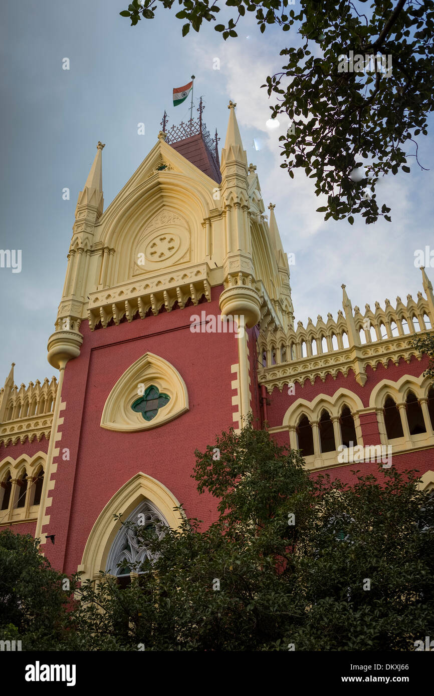High Court Gebäude Kalkutta (Kolkata), Indien Stockfoto