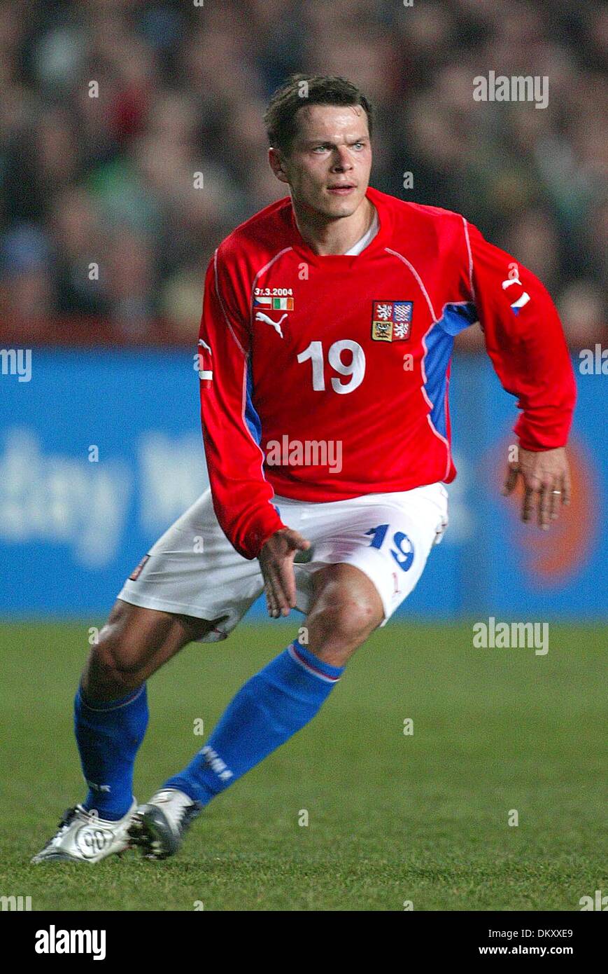 LIBOR SIONKO. Tschechische Republik. REPUBLIK IRLAND V TSCHECHISCHE REPUBLI. LANSDOWNE ROAD IN DUBLIN, IRELAND.31/03/2004.DIF22497. K47872. WELT CUP PREWIEW 2006 Stockfoto