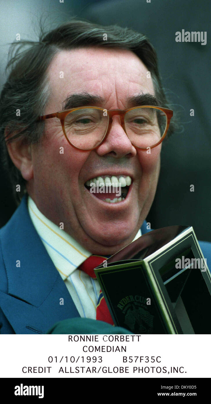 RONNIE CORBETT.COMEDIAN.01/10/1993.B57F35C Stockfoto