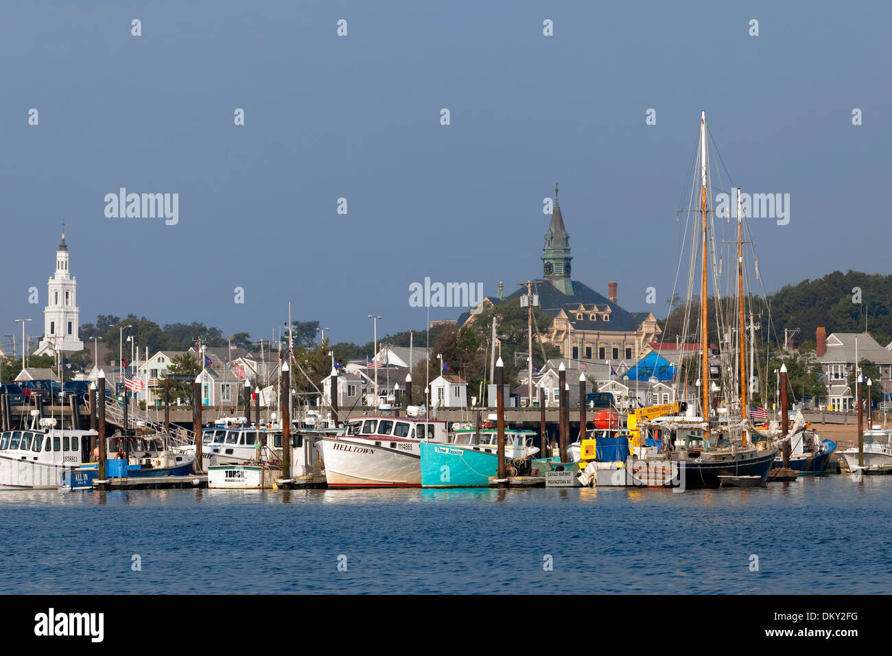 Hummer Boote, Provincetown, Massachusetts Stockfoto