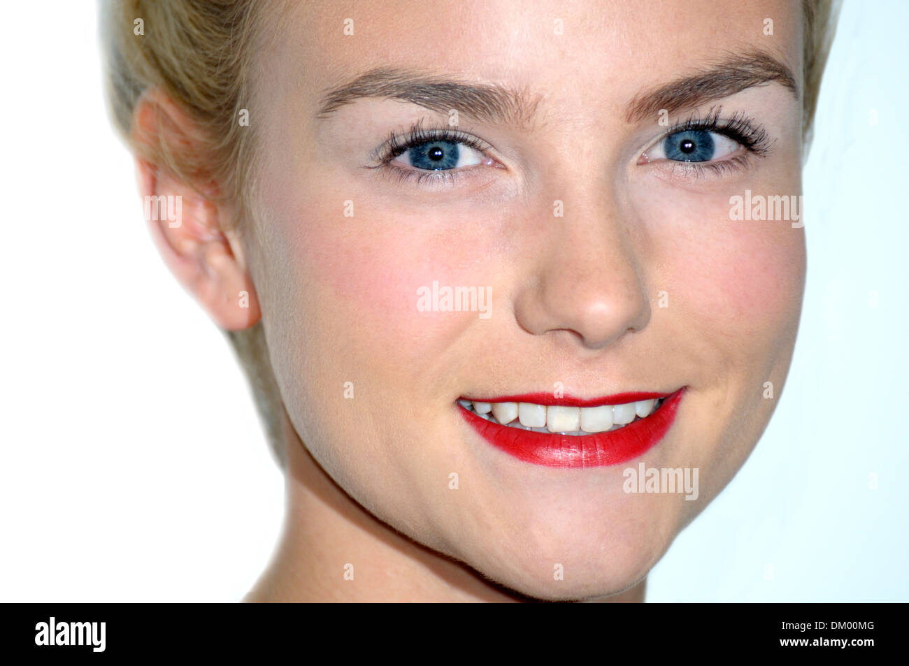 Joanna Vanderham (Schauspielerin) bei UK-Gala Premier-Vorführung von "Any Day Now" im Apollo Piccadilly, August 2013 Stockfoto