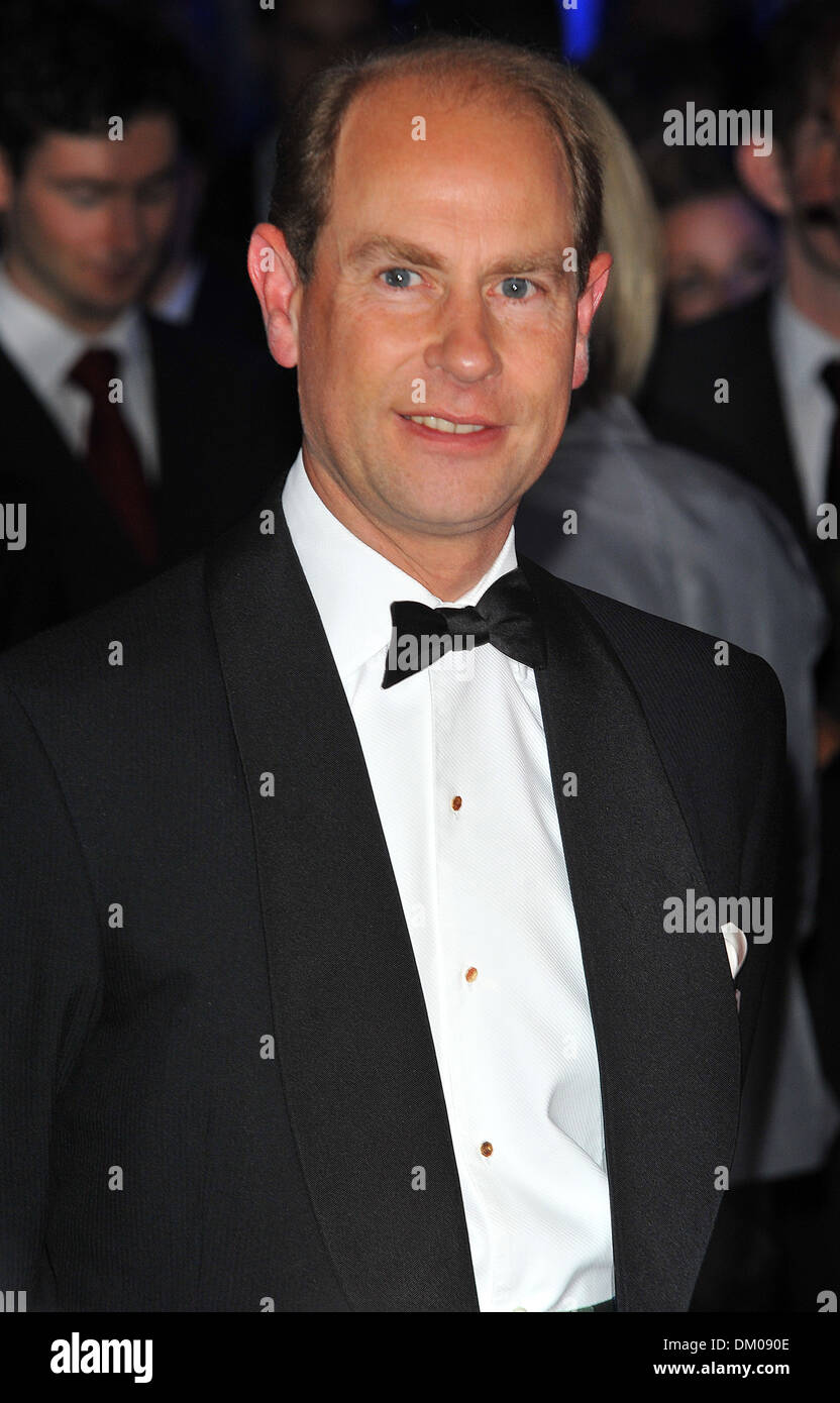 Prinz Edward Earl of Wessex Paralympic Ball statt im Grosvenor House London England - 05.09.12 Stockfoto