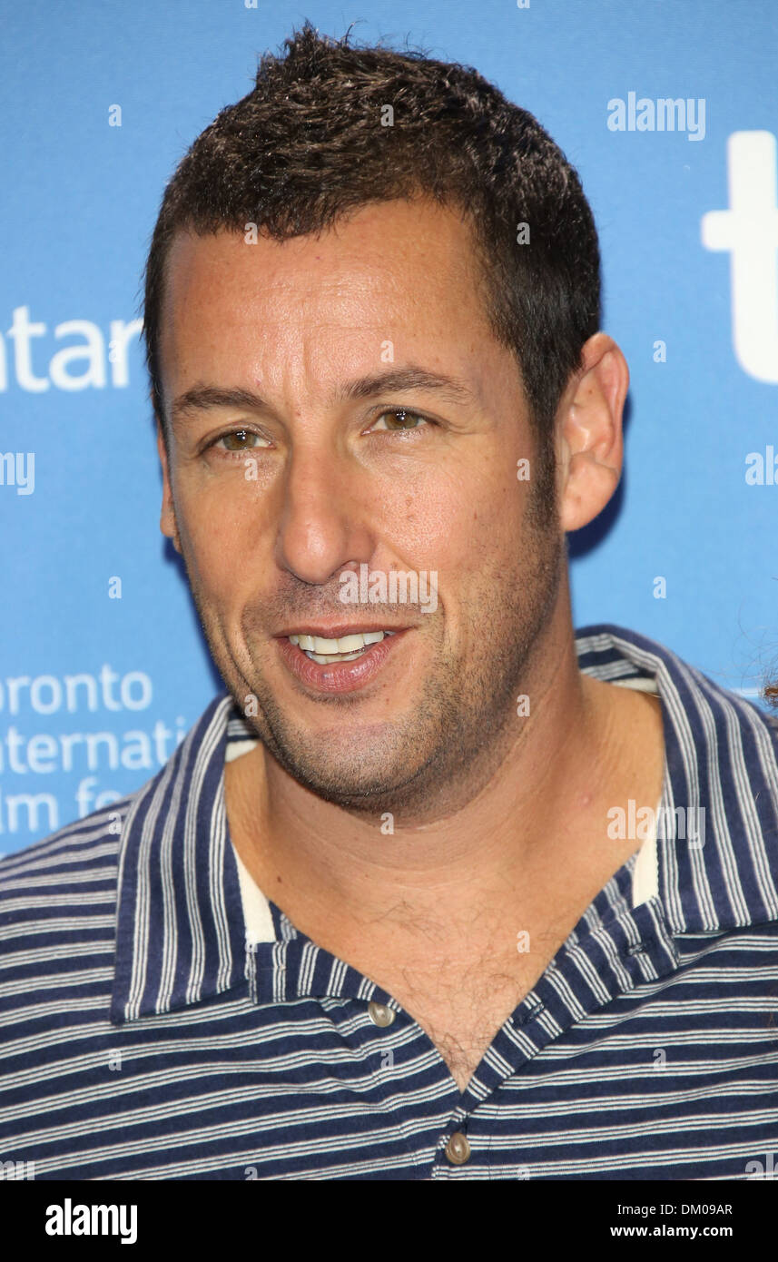 Adam Sandler 2012 Toronto International Film Festival - Hotel Transylvania - Photocall Toronto Kanada - 08.09.12 Stockfoto