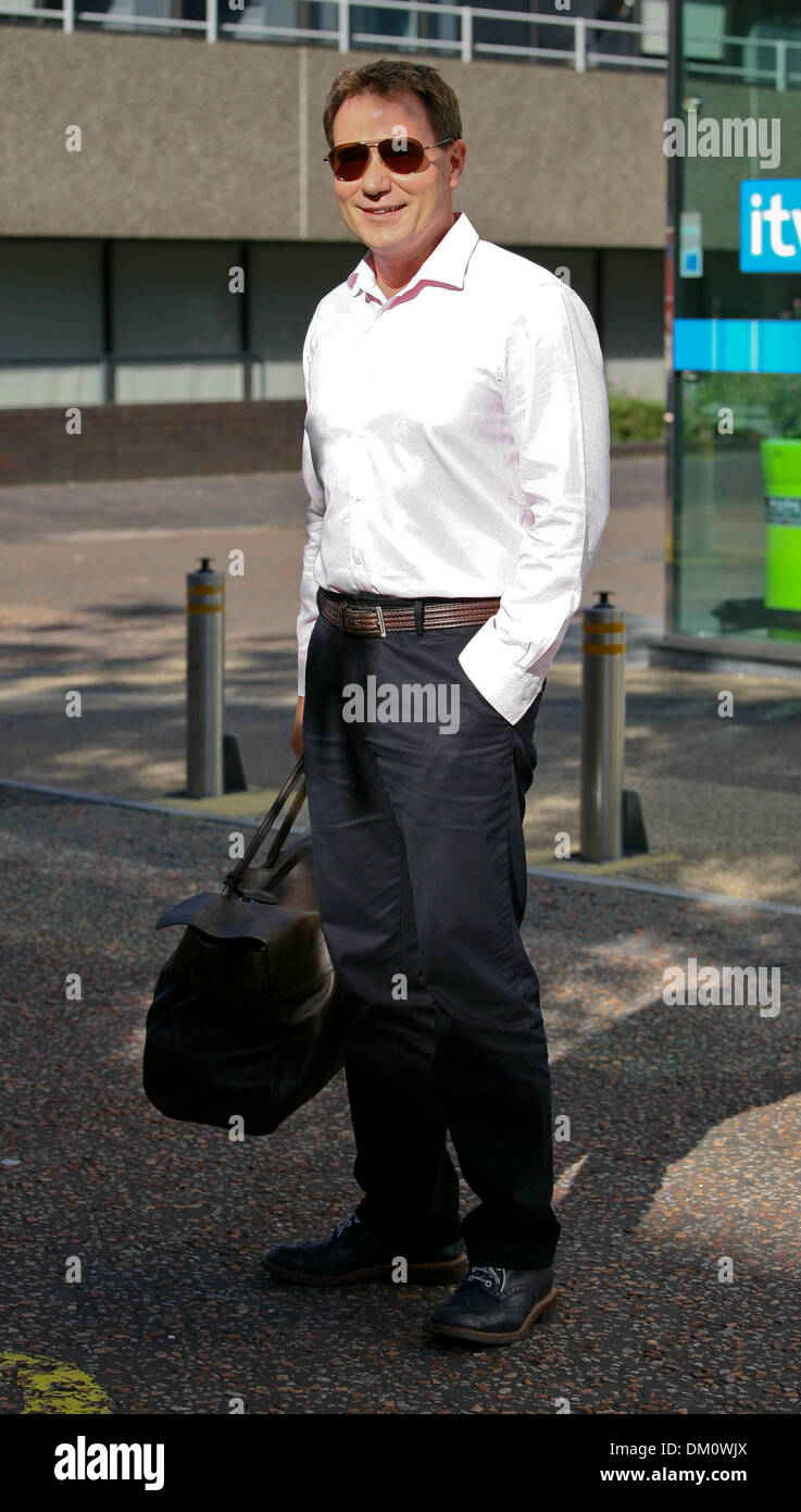 Richard Arnold in den ITV Studios London, England - 07.09.12 Stockfoto