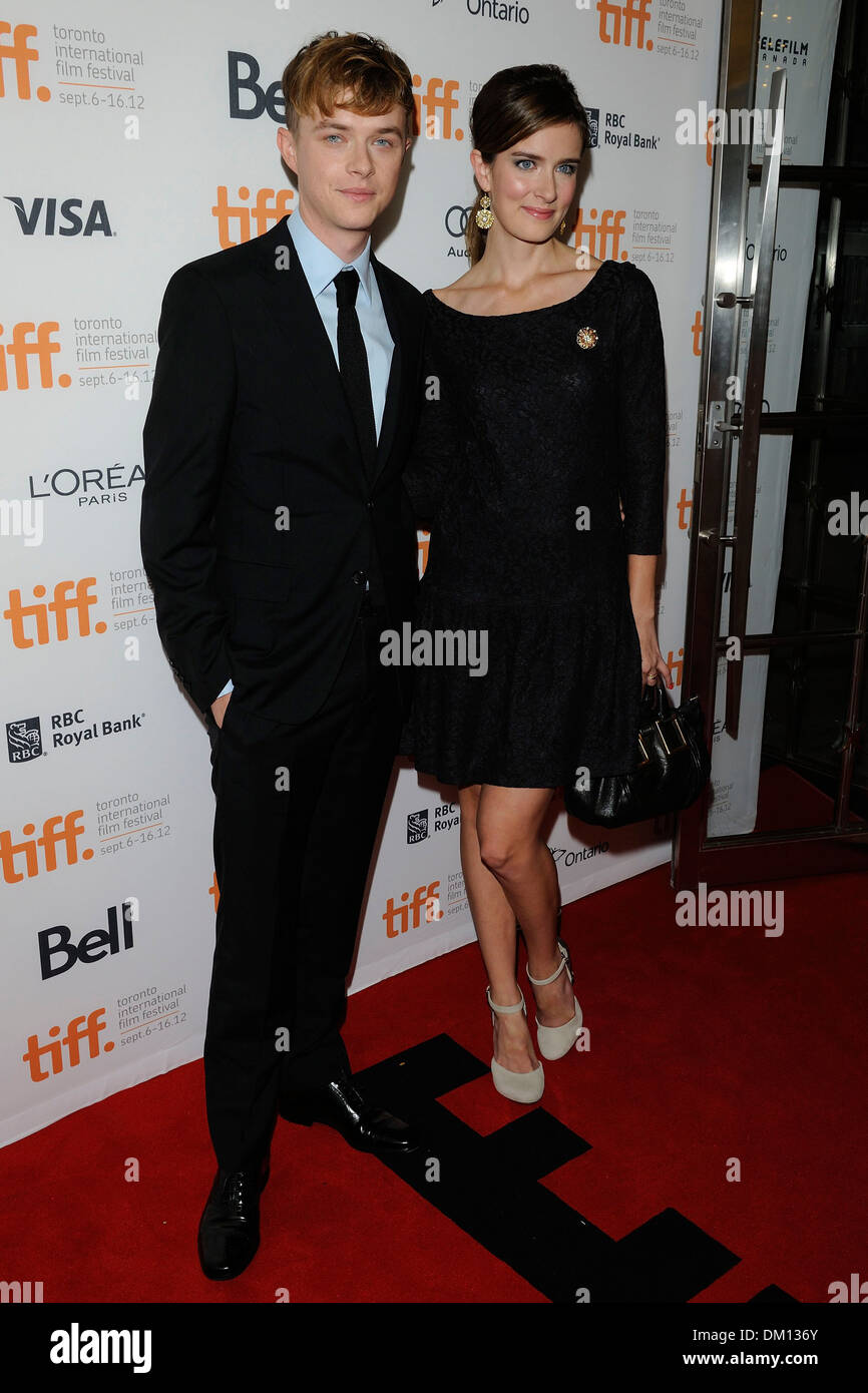 Dane Dehaan und Anna Holz 2012 Toronto International Film Festival - "Grandmaster" - Premiere Toronto Kanada- Stockfoto