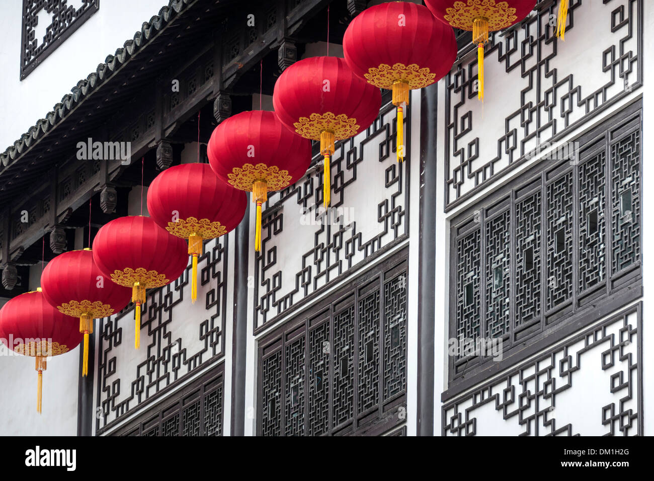 Historische Gebäude, Yu-Garten, Shanghai, China, Asien Stockfoto