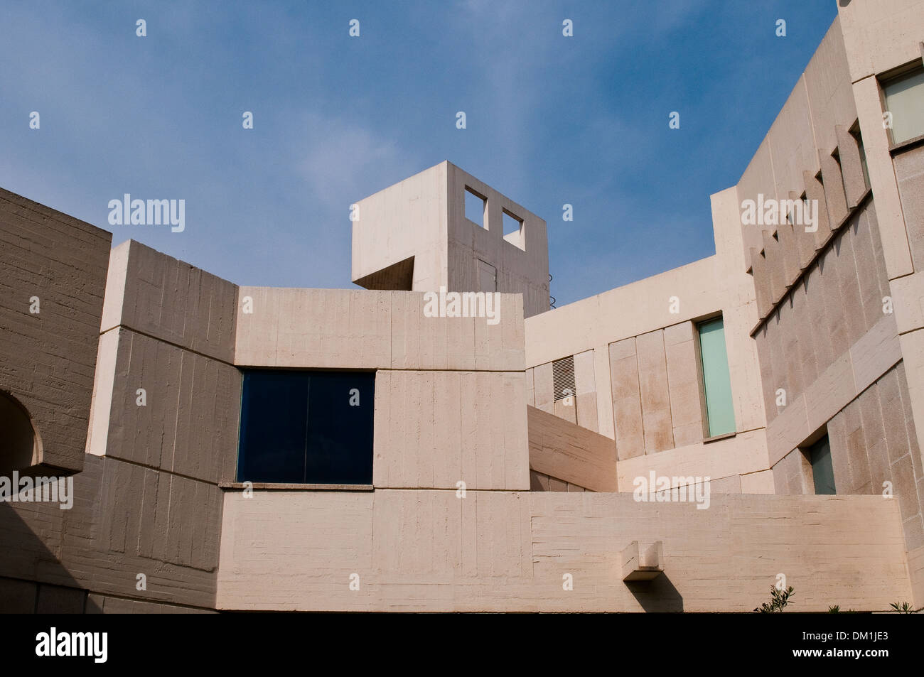 Fundacio Joan Miro - Joan Miró Foundation, Barcelona, Katalonien, Spanien Stockfoto