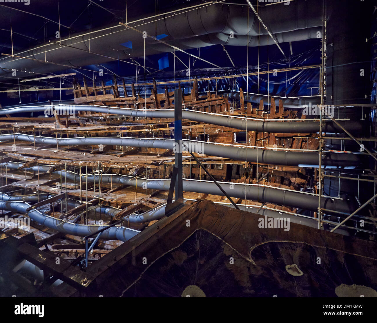 Die Mary Rose war ein Carrack-Art Kriegsschiff der englischen Tudor Marine von König Henry VIII Stockfoto