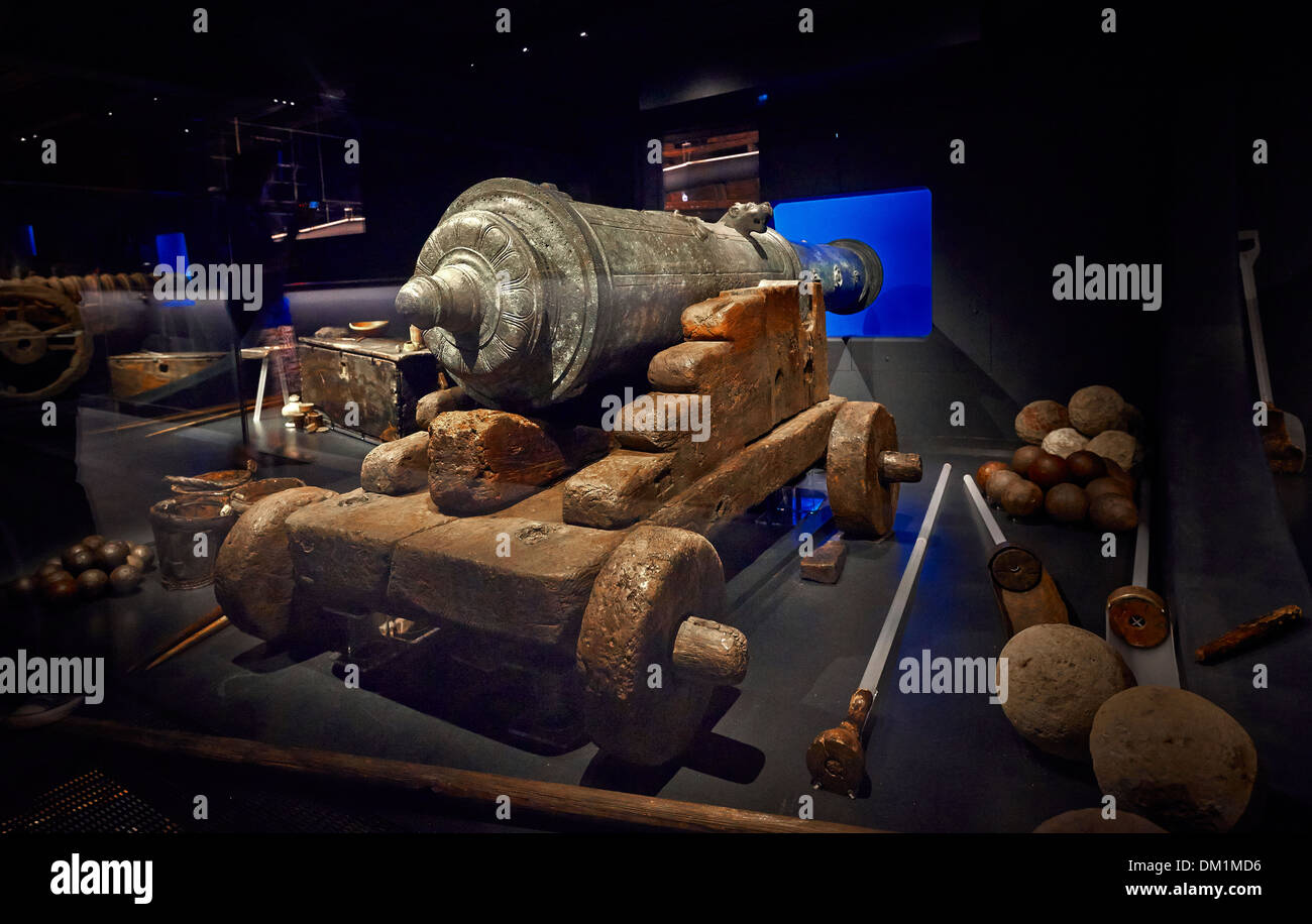 Die Mary Rose war ein Carrack-Art Kriegsschiff der englischen Tudor Marine von König Henry VIII Stockfoto