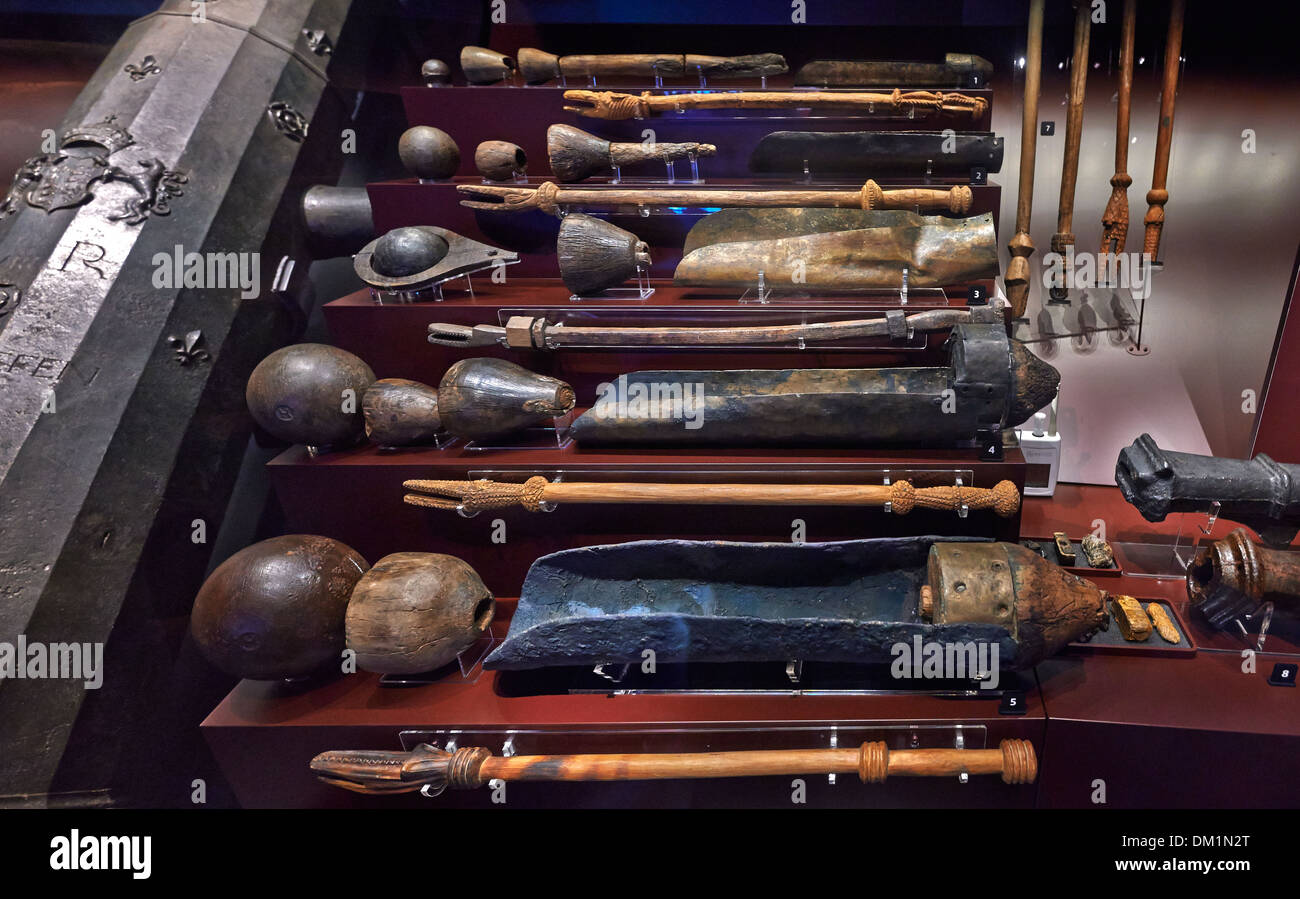 Die Mary Rose war ein Carrack-Art Kriegsschiff der englischen Tudor Marine von König Henry VIII Stockfoto