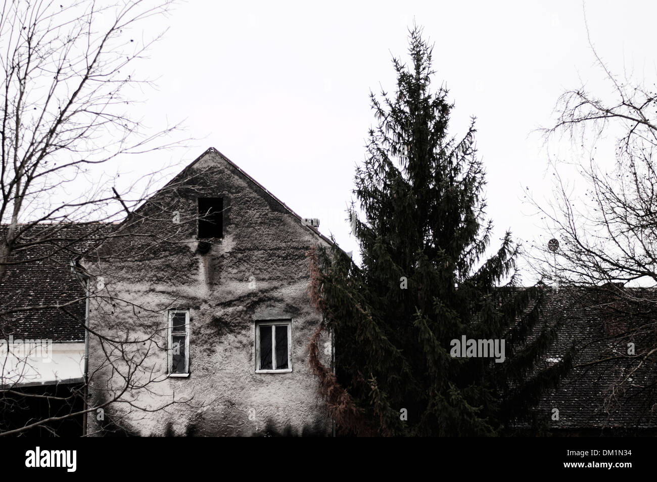 Altes Haus Stockfoto