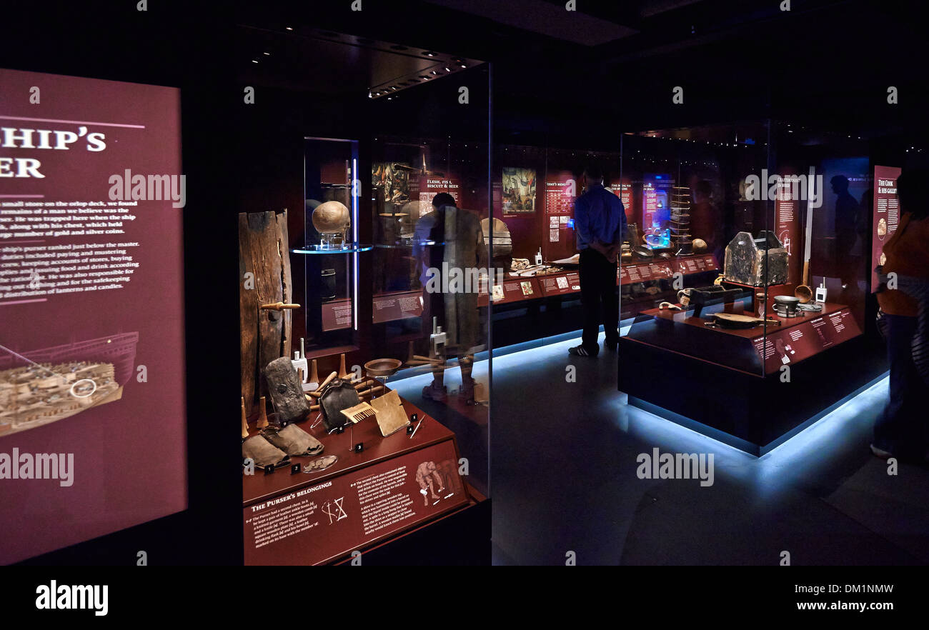 Die Mary Rose war ein Carrack-Art Kriegsschiff der englischen Tudor Marine von König Henry VIII Stockfoto